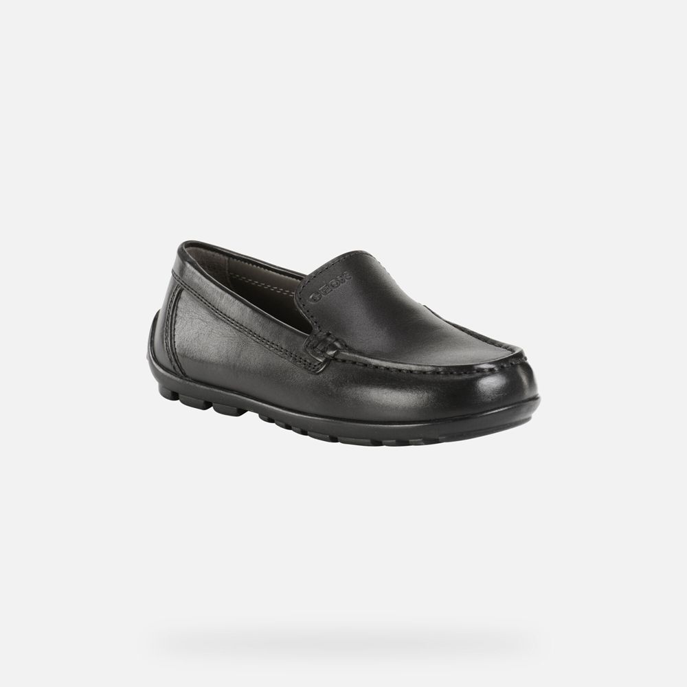 Mocassin Geox New Fast - Noir - Garcon 298503-LRG